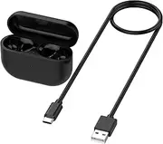 Replacement Charging Case for Jabra Elite4 Active Universal Charging Case, M027 Charging Cradle Dock Station - with USB Cord Charger Cable for Elite 4 Active