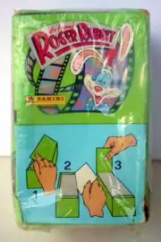 SEALED STICKER BOX 1988 PANINI WHO FRAMED ROGER RABBIT WALT DISNEY RARE!