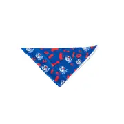 AFL Western Bulldogs Pet Bandana S Dog 28cm Collar Triangle Scarf Neck Accessory
