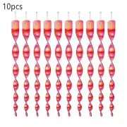 10x Bird Repellent Reflective Scare Rods Spiral Deterrent Control Device Deco c
