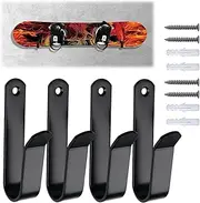 Snowboard Wall Mount, Ski Storage Rack Wall Mount, Snowboard Accessories for Ski Board Longboard