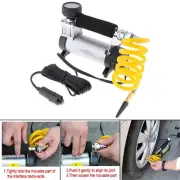 Portable DC 12V Auto Car wheel Tire Inflator Air Compressor Inflatable Pump Tool (for: Honda Civic)