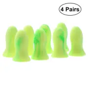 4 Pairs Anti-noise Earplugs for Reduction Cancelling Sleep Travel