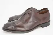 NEW WITH BOX | $395 ALLEN EDMONDS 8 E FIFTH AVENUE BROWN CAPTOE OXFORD BALMORAL