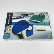 EMERSON Portable Table TENNIS Set 2 Paddles 3 Balls Net Posts New