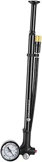 ifundom Handheld Air Pump Portable High Pressure Tire Inflator with Pressure Gauge Extended Hose and Nozzle for Bikes Motorcycles Balls and More