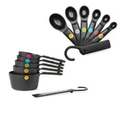 OXO Good Grips Plastic Measuring Set (Black) - Spoons