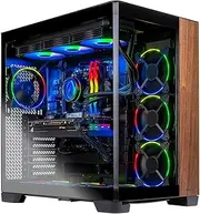 Skytech Prism 4 Gaming PC Desktop, Ryzen 9 9950X3D 4.3 GHz (5.7GHz Turbo), NVIDIA RTX 5080 16GB, X870 Board, 4TB Gen4 NVMe SSD, 64GB DDR5 RAM 6000, 1000W Gold ATX 3, 360mm ARGB AIO, Wi-Fi, Win 11