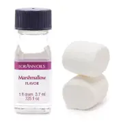 LorAnn Oils StrengthFlavor Food Flavor .0125 fl oz - 3.7ml, - Marshmallow