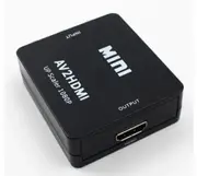 RCA/AV to HDMI Upscale Converter Cable Box