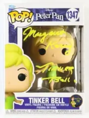 Peter Pan#1347 Tinker Bell Funko Inscribed "Tinker Bell" Pop! Vinyl Figure Si...