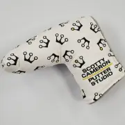 SCOTTY CAMERON 2014 DANCING MICRO CROWNS PUTTER COVER W. PIVOT TOOL
