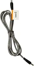 Elusive Wildlife Heavy Duty Stainless Steel Chew Proof Cables for Trail Cameras Tactacam, Stealth Cam, Spypoint, etc. (Cable C: 5.5mm x 2.1mm to 4.0mm x 1.7mm, 5ft.)