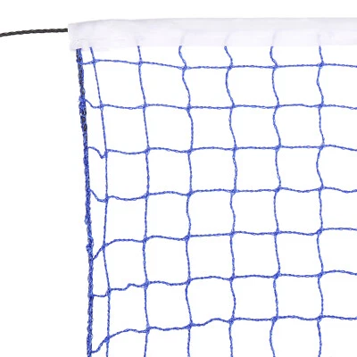 2Pcs 20 x 2.5 Ft Badminton Net Badminton Court Netting for Beach Game, Navy Blue