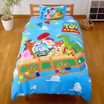 日本代購 迪士尼 DISNEY 玩具總動員 胡迪 恐龍 單人床包 三件組 床單 枕頭套