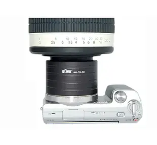 this adapter allows the use of T mount lens to Sony NEX5 NEX