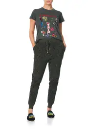 DROP CROTCH KNIT PANTS WATCHFUL WINGS