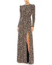 Mac Duggal Floral Gown Women's