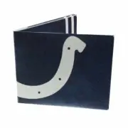NFL Indianapolis Colt Tyvek Bi-fold Paper Wallet Billfold Money Super Wally Cash
