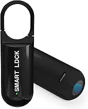 Smart Fingerprint Padlock for Locker, Small Rechargeable Fingerprint Lock, Keyless Biometric Thumbprint Padlock for Gym School Locker, Suitcase, Backpack