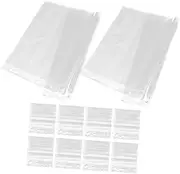 Parliky 10pcs Archival Negative Sleeves Document Holder for Film Storage Easy Organization Pouch for Collectors Protects Negatives from Water and Dust