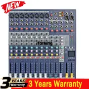 EFX8-USB Audio Mixer Mixing Console w/USB Interface Reverb Effects for DJ Stage