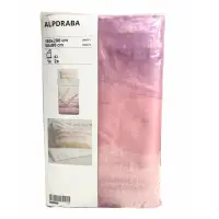 在飛比找蝦皮購物優惠-IKEA Alpdraba 單人 被套+2枕套（粉紅/漸層線