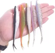 LLEIIshen Floating Water Fishing Lure 120mm 7g Forktail Wobblers Swimbait Soft Lure Odor Attractant Artificial Silicone Bait/1728
