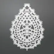 Ultimate Crafts Bohemian Bouquet Decorative Die Teardrop Jewel