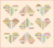 FOR YOUR LOVE - 51" x 45" - Quilt-Addicts Pre-cut Patchwork Quilt Kit
