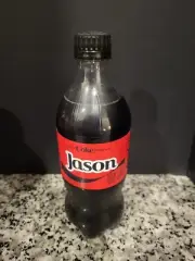 JASON Share a Coke 2025 COCA COLA 20oz Personalized GIFT ZERO Limited Ed