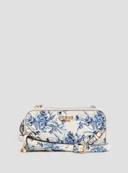 GUESS Floral Multi Bramina Crossbody Organiser Bag