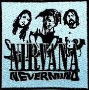 Nirvana Rock Music Embroidered Iron On Patch Applique