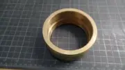 GROOVED BRASS BUSHING, BANTAM/LORAIN 04D79649, N.O.S.