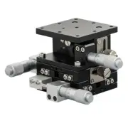 60×60mm XYZ 3 Axis Linear Stage Trimming Platform Bearing Tuning Sliding Table