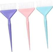 LOLIPPYY 3Pcs Hair Dye Applicator Set Professional Soft Bristle Brushes for Smooth Color Application for Salon Use and Home Hair Dying Includes and Brushes