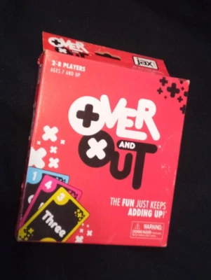 OVER AND OUT Card Game by Jax Ltd SEALED CARD DECKS NEW!