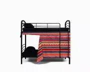 Bunk Bed Privacy Curtains by BUNQ for Hostels Dorms Shared Rooms and at Home