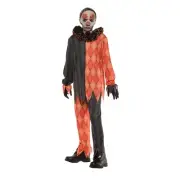 Underwraps Boys' Evil Clown Costume