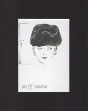 8X10" Matted Print Art Picture, Andy Warhol, Fashion: Hat Sensible