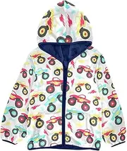 [Caihoyu] Baby Boy Sherpa Jacket Girl Zip Up Jacket Fleece Jacket Toddler Boy