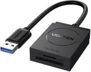 UGREEN SD Card Reader USB 3.0 Dual Slot Flash Memory Card Reader, TF SD Micro SD
