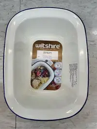 在飛比找Yahoo!奇摩拍賣優惠-6/27前 Wiltshire 澳洲Enamel 琺瑯烤盤1