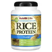 2 X NutriBiotic, Raw Rice Protein, Plain , 1 lb. 5 oz (600 g)