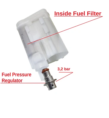 Kawasaki Un En 650 Vulcan 15-23 Fuel Pressure Regulator Fuel