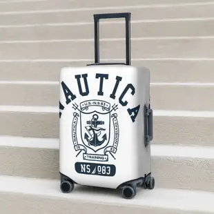 Nautica 旅行箱保護套彈性保護可水洗行李套適用於 18-32 英寸