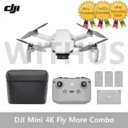 DJI Mini 4K Fly More Combo Camera Drone(3 Battery) DJI RC-N1C Remote Controller_