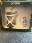 Primula 6 Cup Coffee Press And Milk Frother New In Box White