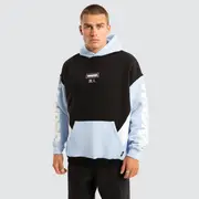 [WNDRR] Privacy Panel Hoodie Black