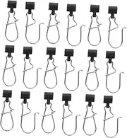 25pcs Fishhooks Slider Tackle Accessories Line Hook Connecting Ring Metal Snaps Kit